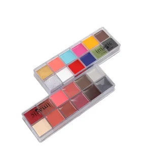 IMAGIC Professional Halloween Makeup Kit Natural Non Toxic Waterproof Face Paint for Kids’ Body Painting for Children
