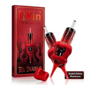INKin EL Diablo Tattoo Cartridges 10pcs box ABS Blister Pack Universal Professional Tattoo Needles Cartridges Private Label