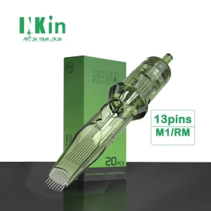 INKin Revo 13Pins 20pcs Box M1 RM Professional Permanent Disposable Cartridge Needle Tattoo for Body Art