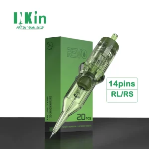 INKin Revo 14Pins 20pcs box Professional Premium Permanent Disposable Tattoo Cartridges for Body Art