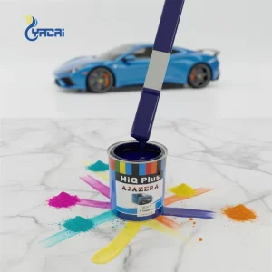 ISO CE Certified 2K Blue Polyurethane Auto Boat Furniture Paint Liquid Coating Spray for Car Refinish