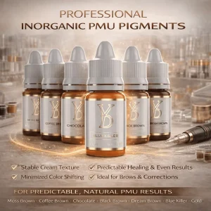 Inorganic Liquid Permanent Makeup Pigment for PMU Training
