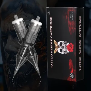 Integrated 20PC 1 10 Disposable 316 Stainless Steel Tattoo Needle Cartridge Microblading Eyebrow Body Art Tattoo