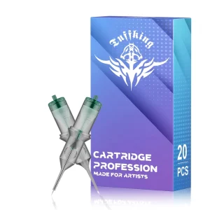 Integrated Tattoo Needle Cartridge 10 20 50PC Microblading Needles Eyebrow Stainless Steel Plastic Membrane Tattoo Machine