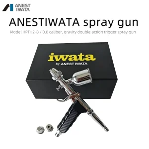 Japan ANEST HPTH2 8 Car Paint Airbrush 0.8 Caliber Car Paint Scratch Repair Small Spray Gun Pneumatic Tool