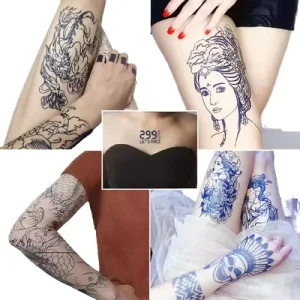 Juice Lasting 2 Weeks Semi permanent Herbal Body Tattoo High Quality Temporary Tattoo Sticker