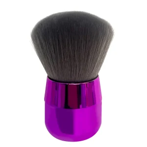 Kabuki Loose Powder Nail Art Dusting Brush Portable Multi-Purpose Body Makeup Brush Mushroom Head Single Plastic