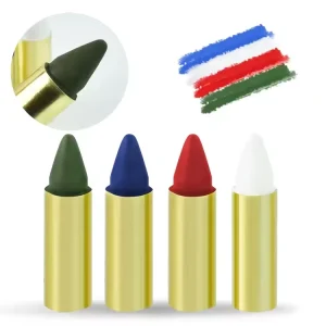 Kids Face Art Paint Crayons Stick Washable Sport Fans Face Body Painting Kit Professional for Football Baseball