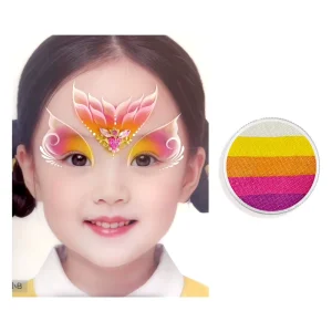 Kids Face Body Paint 5 Pearlescent Colors Natural Plant CE Certified Professional Non Toxic Water Based Painting Kit