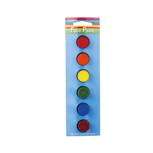 Kids One Stroke Rainbow Face and Body Paint Set Non-Toxic Acrylic Paints for Halloween and Christmas Makeup