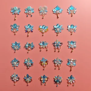 Kids Shining Decorations Brow Center Stickers Children’s Paint Type Face Accessories