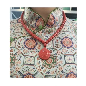 Korea Healthcare Stone Bead Grain Negative Anion Kalung Gelang Kesehatan Pendant Energy Balance Bracelet Tourmaline Necklace