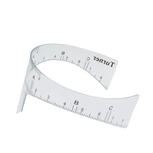 Korean-Style Tattoo Standard Eyebrow Misting Ruler Plastic Permanent Makeup Accessories Commercial Use Eyebrow