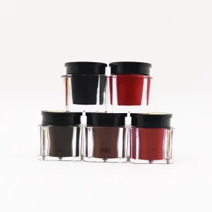 Korean-style Semi-permanent Makeup Pigments Premium-grade Embroidery Pigments for Eyebrows Eyes Lips Practice Paste China Model