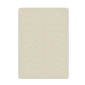 L Permanent Makeup Accessories Inkless Latex Eyebrow/Blank Tattoo Practice Skin Silicone Microblading Artificial Practice Skin