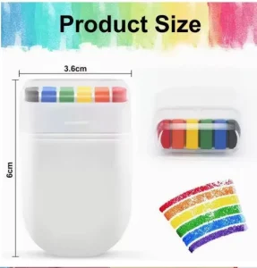 LGBT Rainbow Oily Face Paint Crayon Body Painting Supplies for Children
