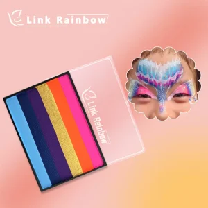 Large Capacity Natural Plant Water-Soluble Non-Toxic Kids Face & Body Art Paint, Customized Colors for Festival Use, Factory
