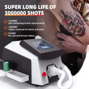 Laser Face Mask Carbon Laser Peel Black Doll 532 1064nm Pico Laser for Aesthetic Salons Nd Yag Q Switched Tattoo Removal