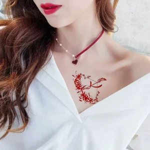 Laser Film Free Waterproof White Temporary Tattoo Sticker Paper Custom Printing Transfer for Face Body Art Sexy Fashionable DIY