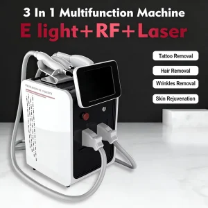 Laser Hair Removal Machine 3 in 1 Q Switch Nd YAG IPL RF Professional Tattoo Removal Skin Rejuvenation Beauty Equipment CE RoHS