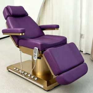Lash Bed Electric Spa Facial Bed 3 Motors Esthetician Stretcher Pause Control Beauty Salon Hotel Use Massage Beauty Bed
