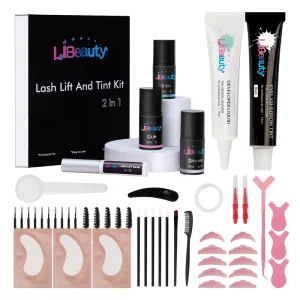 Lash Lift and Tint Kit, Lash Perm 2-in-1 Kit for Professional Salon with Tint