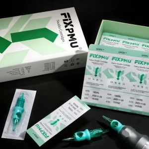 Latest Design Permanent Tattoo Needles Plastic Membrane Sealed Cartridges for Extra Long Taper