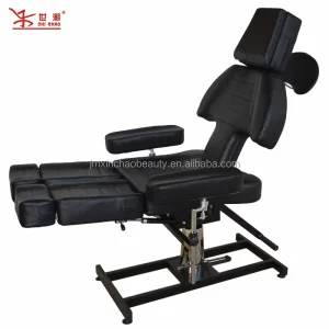 Lifting Hydraulic Tattoo Chair Professional Adjustable Beauty Tattoo Bed Customizable Salon Equipment for High-End Studios