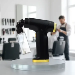 Lightweight Cordless 35psi Pressure 3 Speed Settings Battery USB Rechargeable for Salon Auto Body Model Surface Barber Spray Gun
