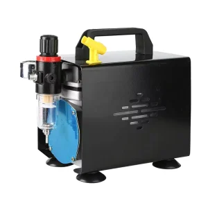 Linhaiveta Silent Mini Airbrush Air Compressor for Automotive Cake Decorating & Artwork
