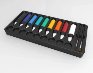 Liquid Face Body Paint With Airbrush Good Cover Palette