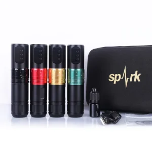 Professional Portable High speed Precision Adjustable Rotating Ink Tattoo Pen for Body Art