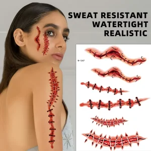 Long Lasting Tattoo Sticker for Body and Face Temporary Application