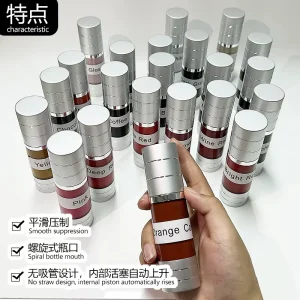 Long lasting Microblading Lip Eyebrow Pigments Semi Cream and Liquid Permanent Makeup Ink for Machine Microblading