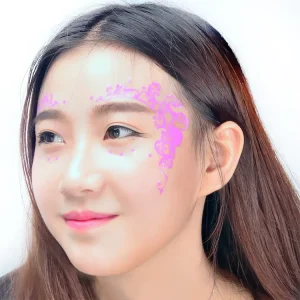 Low Price Factory Professional Custom Scented Tattoos Waterproof Neon Flash Temporary Face Fake Freckle Tattoo Sticker