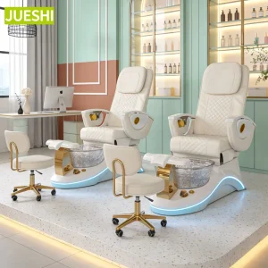 Luxury Throne Professional High Back Foot Spa Massage Manicure Pedicure Chairs for Nail Salon