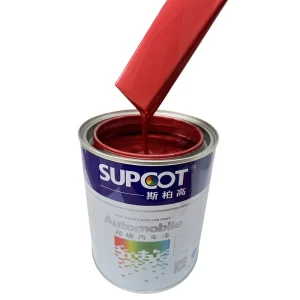 M20 1K Red Silver Automotive Refinish Paint High Gloss Anti Yellowing Spray Paint for Auto Body Repair Acrylic Based