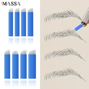 MASSA Microblading Needles for Permanent Makeup Machine Supplies Manual Eyebrow Blades