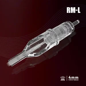 MAX Series Liner Tattoo Needle Cartridges Medical Grade Plastics Silicon Stainless Steel 20 Pieces (B1207RM L)