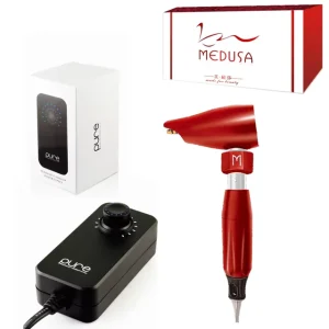 MEDUSA Professional Permanent Makeup Machine Exclusive for Tattooists Pedal Free Control Membrane System