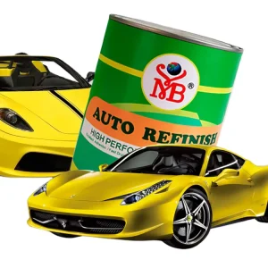 MLB Auto Refinish Acrylic High Gloss Car Body Paint Liquid Coating Spray Application Plastic Coating Surface Restoration