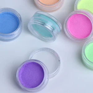 Macaron UV Color 3G Pastel Fluorescent Water Based Face and Body Paint for Body Painting Supplies
