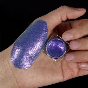 Magic Rainbow Mica Pigment Color Face and Body Cosmetic Eyeshadow Water Activated for Makeup Body Painting Supplies