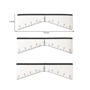 Makeup Accessories Tool Brow Guides Eyebrow Shape Tape Stencil Tinting Sticker Mapping Airbrush Eyebrow Sticker