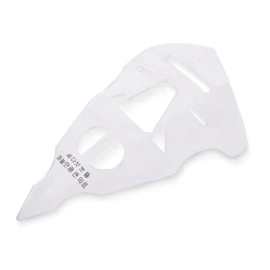 Makeup Mask Eyebrow Ruler Practice Tattoo Starter Template Temporary Supplies Transparent Plastic Lip Design Shaping Stencil
