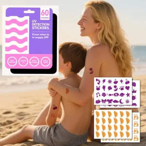 Manufacturer Direct Custom UV Detection Tattoo Stickers Sunscreen Effectiveness Testing Adjustable Sensitivity Levels