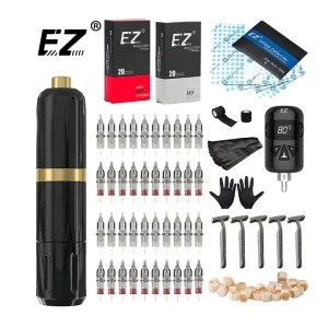 Manufacturer Direct EZ Tattoo Nano X 1 Battery Tattoo Machine Set Professional Full Complete Set Machine Tattoo Kits