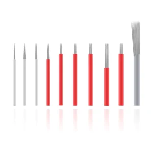Manufacturer Disposable Sterilized Micro Needle Microblading Shading Blade Tattoo Needle Semipermanent Manual Blades