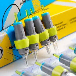 Finger Ledge Tattoo Cartridge Needles Disposable Sterilized Silicone Membrane RL RS RLT for Body Art Tattoo