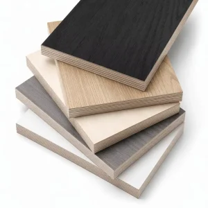 Manufacturer Supply 4×8 Feet Fireproof Wear Resistant High Density Plywood for Home Office Furniture Making Melamine Board